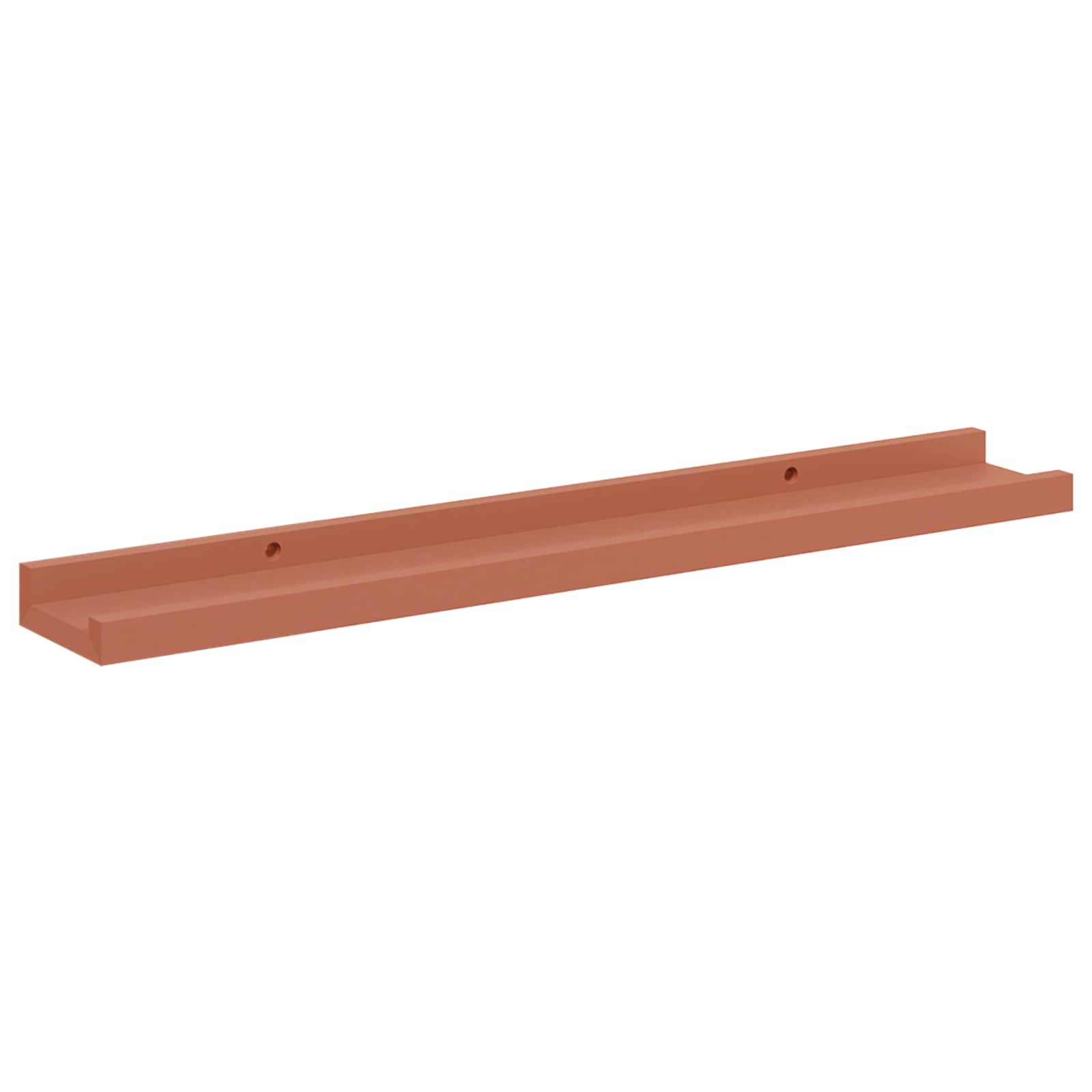 Wall Shelf With Shelf 2 Pcs Enginee Wood