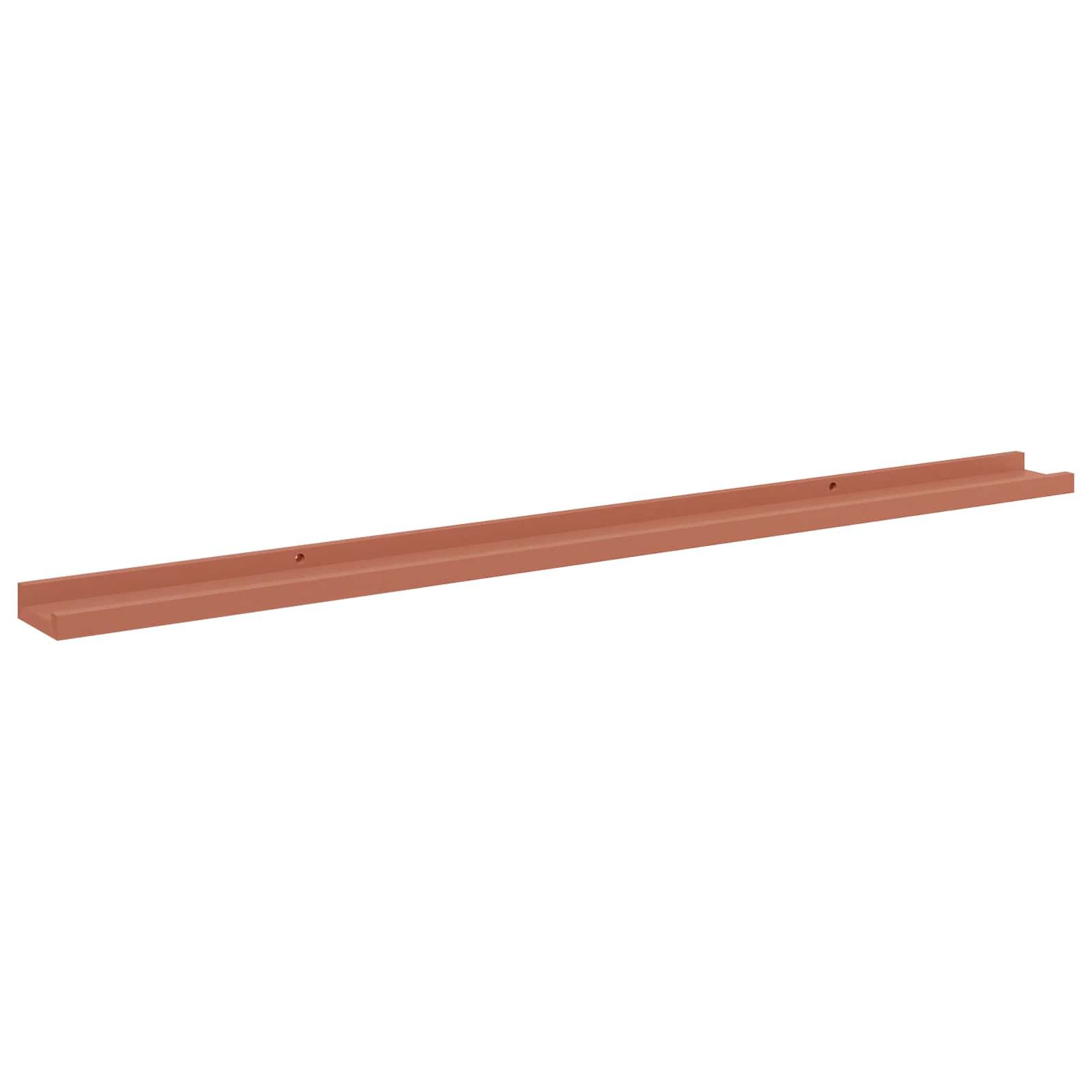 Wall Shelf With Shelf 2 Pcs Enginee Wood