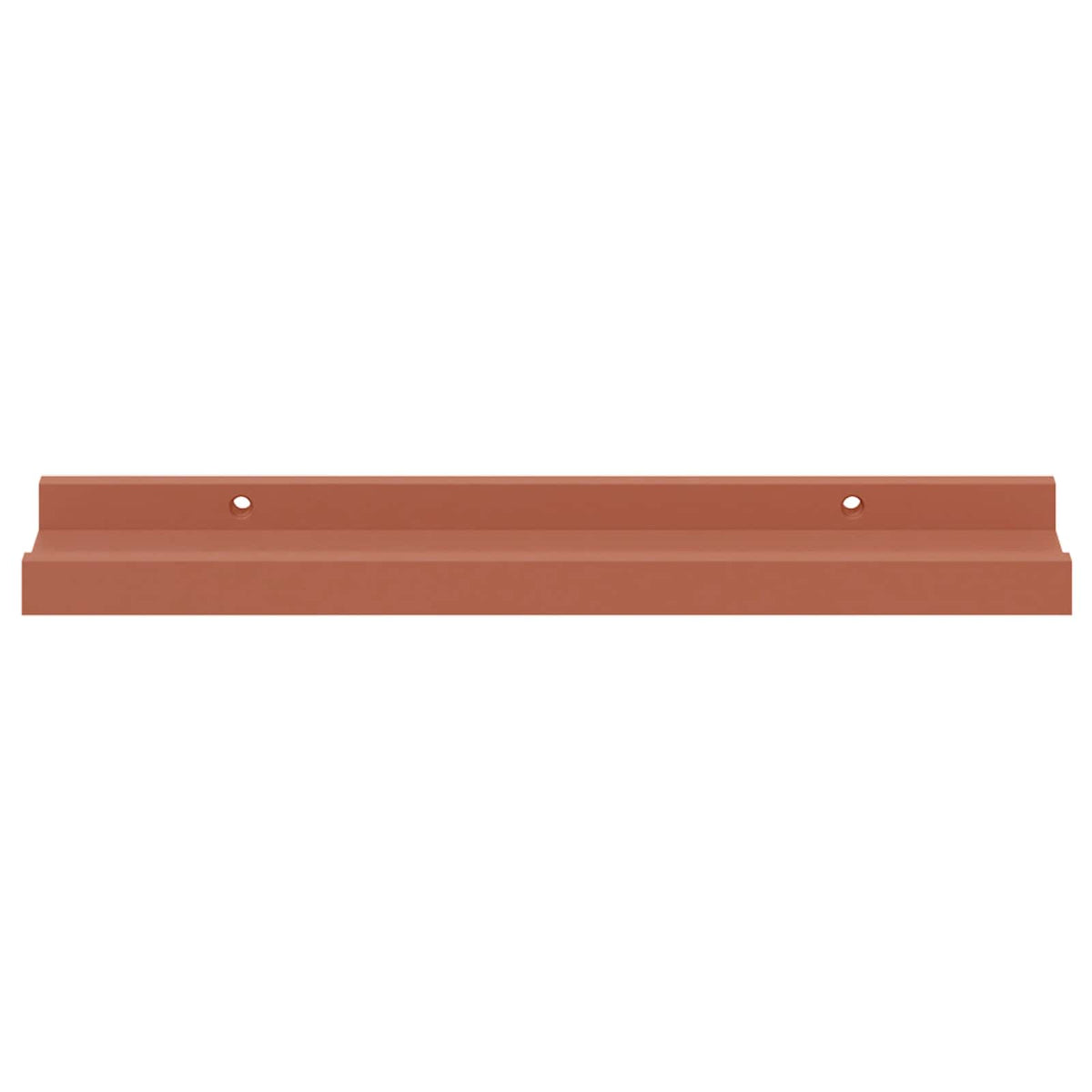 Wall Shelf Set of 4 Floating Shelves Engineered Wood Display Storage