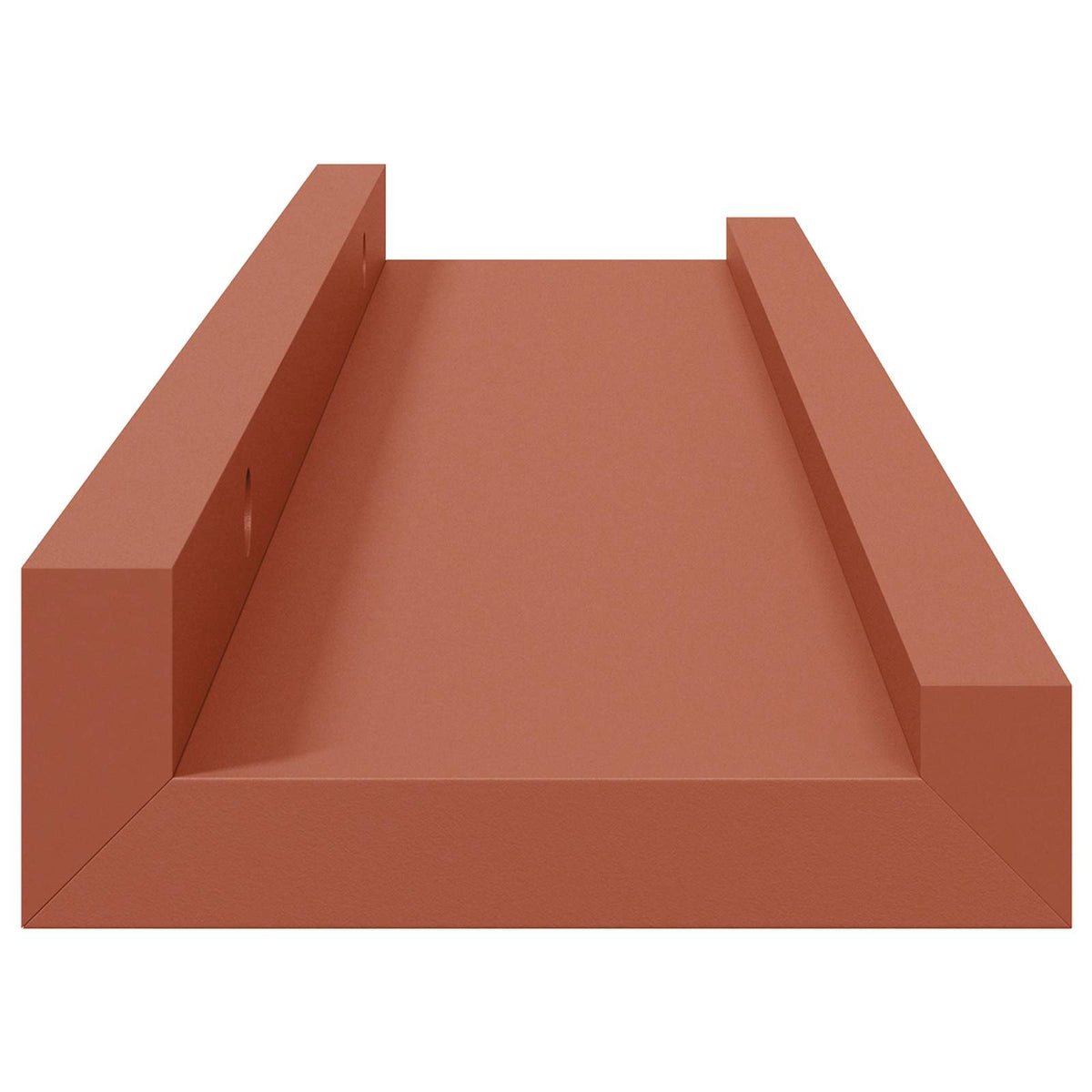 Wall Shelf Set of 4 Floating Shelves Engineered Wood Display Storage