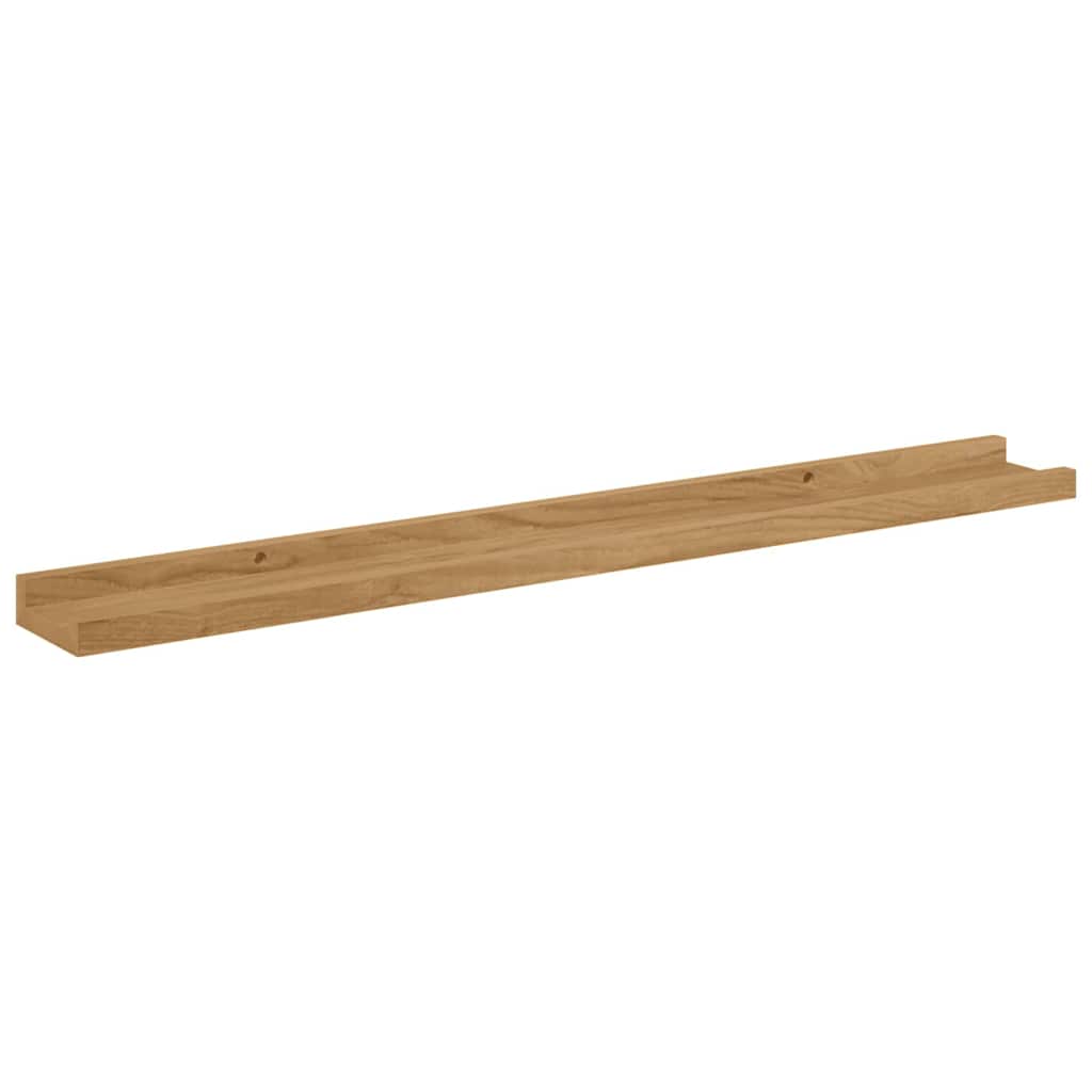 Wall Shelf 2 Pcs Engineered Wood