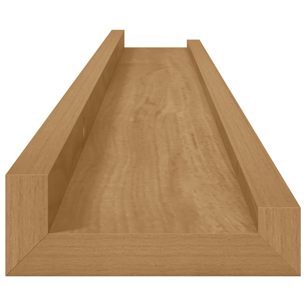 Wall Shelf 2 Pcs Engineered Wood