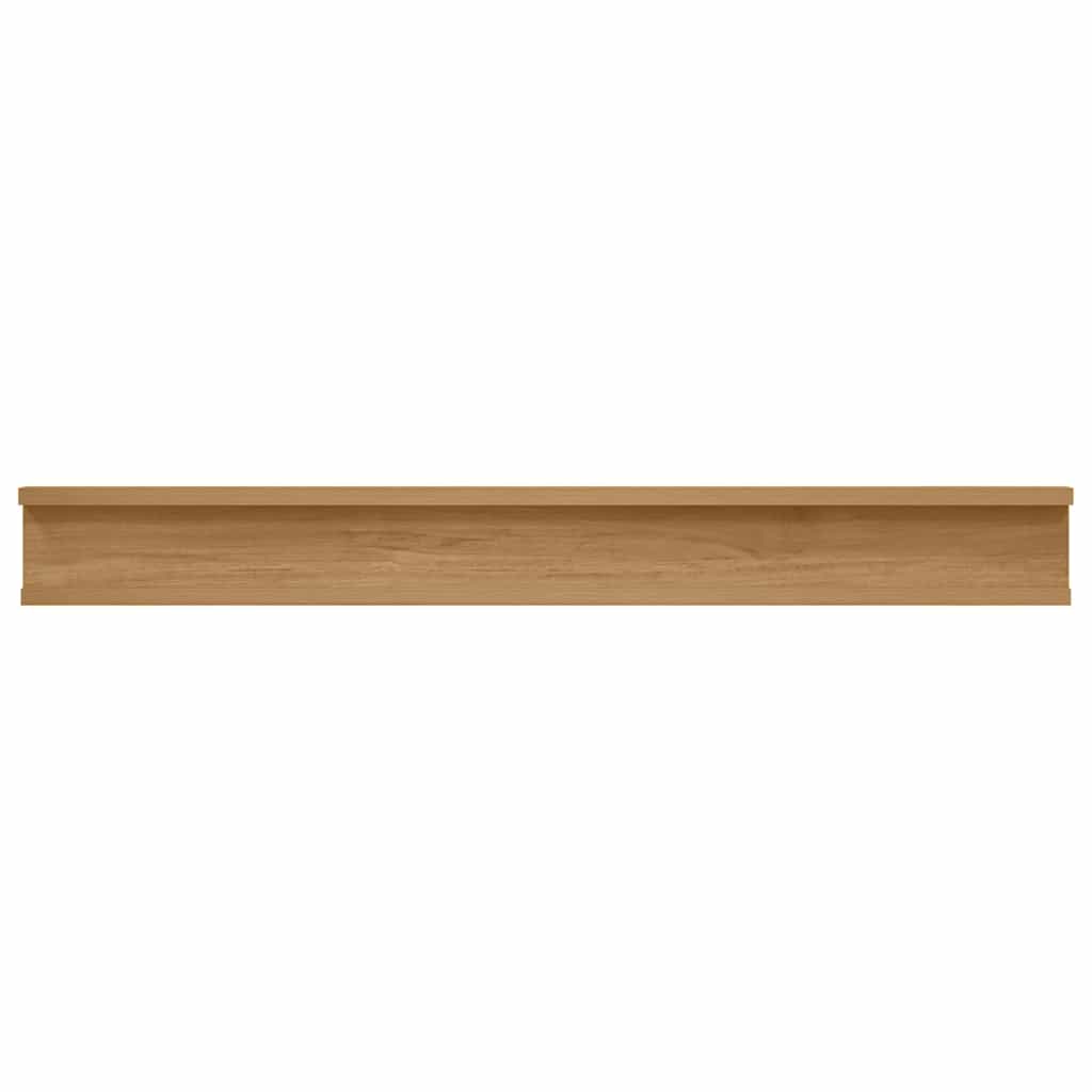 Wall Shelf 2 Pcs Engineered Wood
