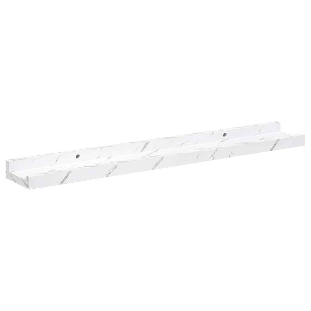 Wall Shelf 2 Pcs Engineered Wood
