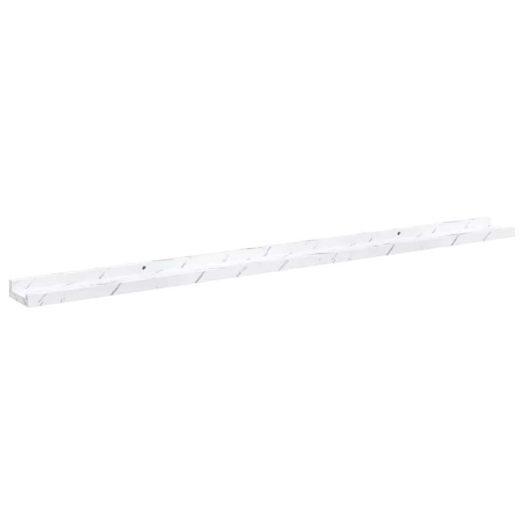 Wall Shelf 2 Pcs Engineered Wood
