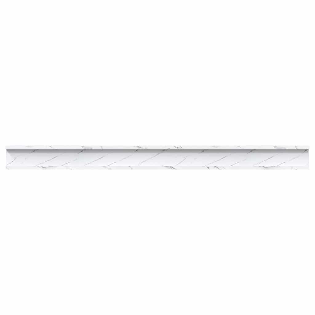 Wall Shelf 2 Pcs Engineered Wood