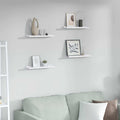 Wall Shelf Floating Shelves 4 Pcs Engineered Wood Display Storage Set