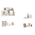 Wall Shelf 4 Pcs Engineered Wood