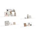 Wall Shelf 4 Pcs Engineered Wood