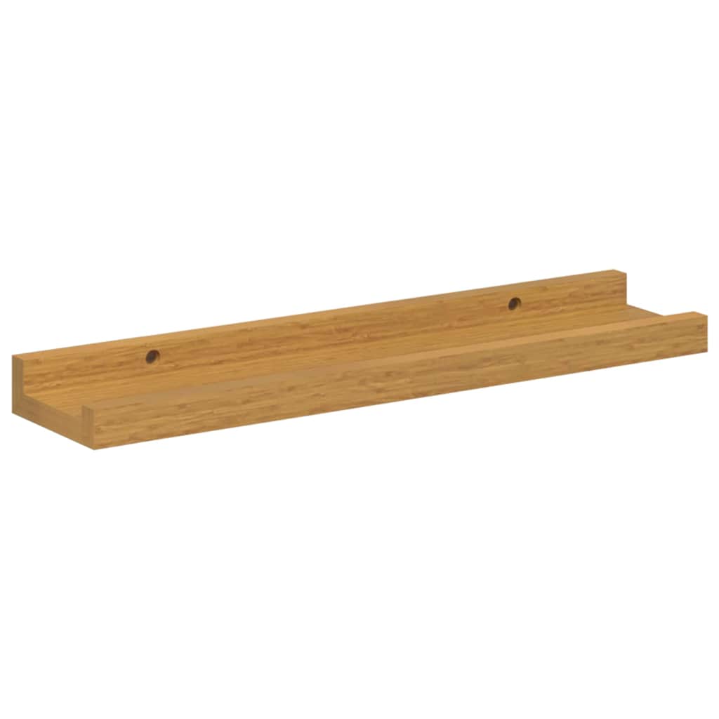 Wall Shelf Floating Shelves 2 Pcs Storage Display Shelving Engineered Wood