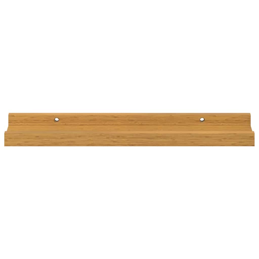 Wall Shelf Floating Shelves 2 Pcs Storage Display Shelving Engineered Wood
