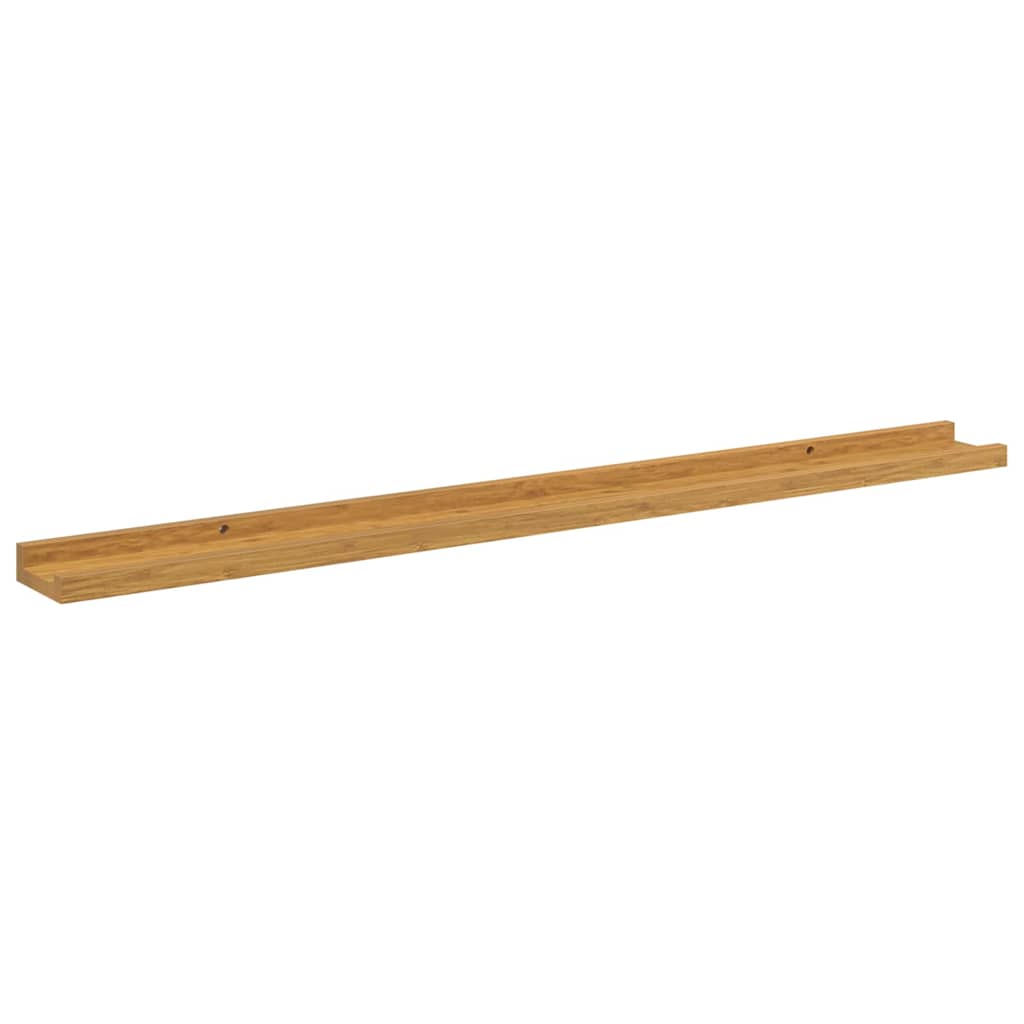 Wall Shelf Floating Shelves 2 Pcs Display Storage Shelving Unit Engineered Wood