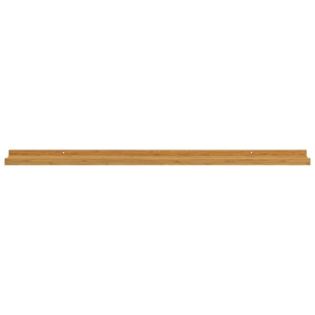 Wall Shelf Floating Shelves 2 Pcs Display Storage Shelving Unit Engineered Wood