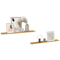 Wall Shelf 2 Pcs Engineered Wood