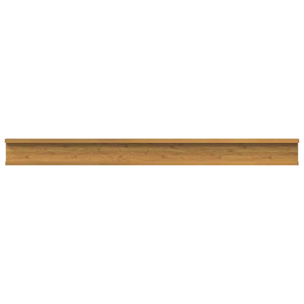 Wall Shelf Floating Shelves 2 Pcs Display Storage Shelving Unit Engineered Wood