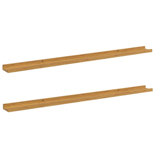 Wall Shelf 2 Pcs Engineered Wood