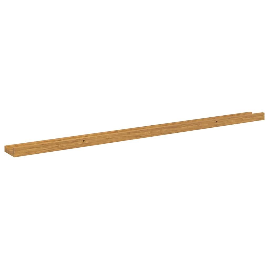 Wall Shelf 2 Floating Shelves Modern Display Storage Engineered Wood