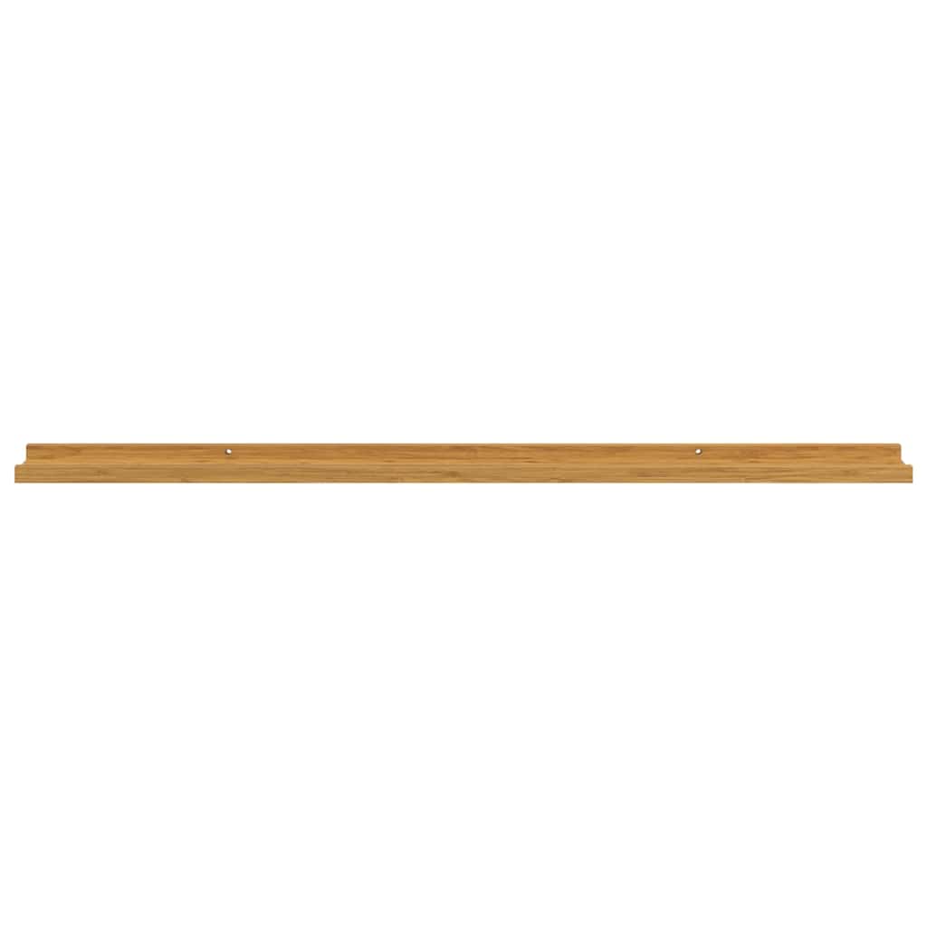 Wall Shelf 2 Floating Shelves Modern Display Storage Engineered Wood