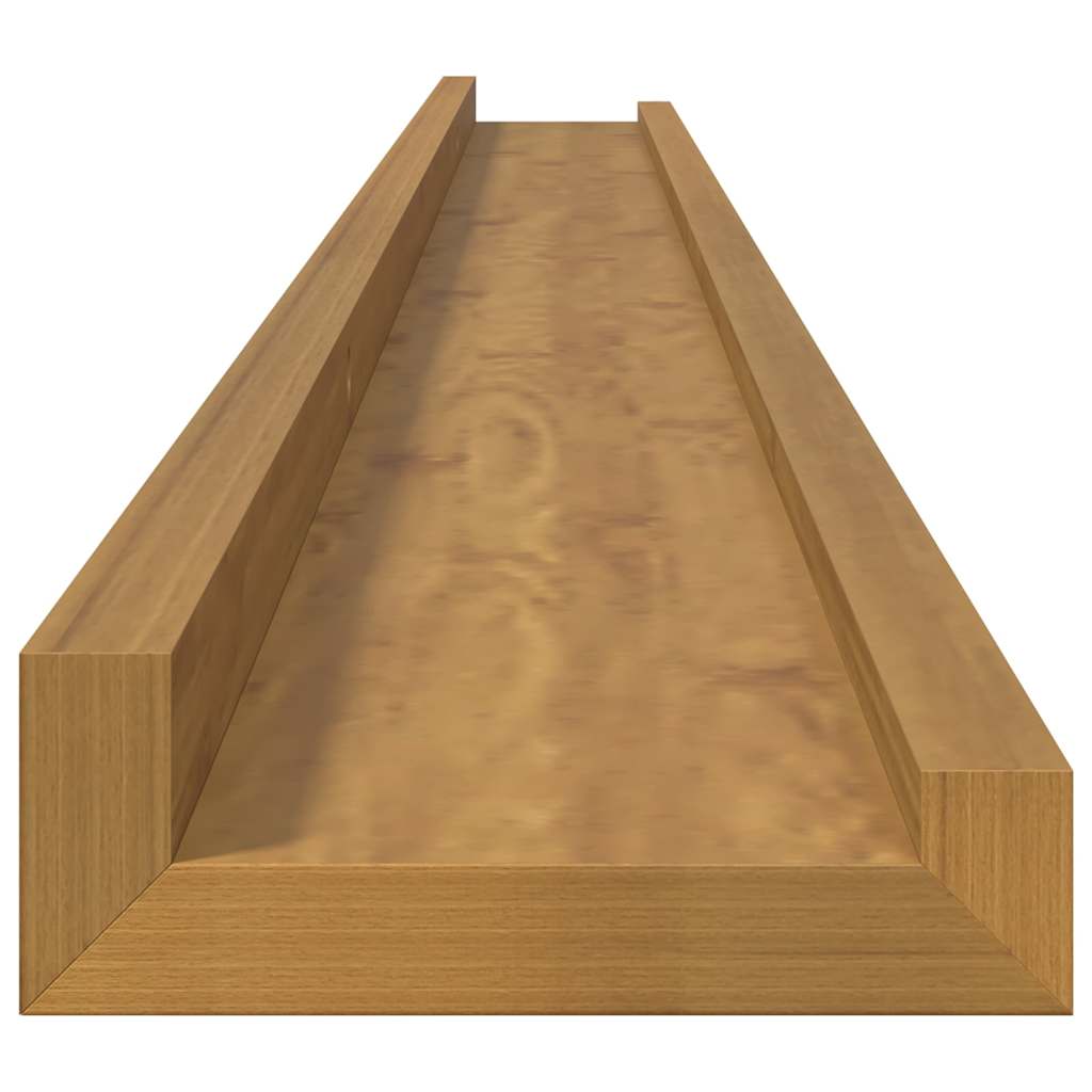 Wall Shelf 2 Floating Shelves Modern Display Storage Engineered Wood