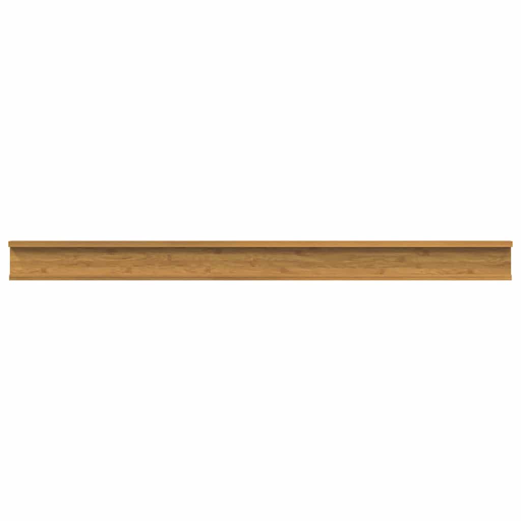 Wall Shelf 2 Floating Shelves Modern Display Storage Engineered Wood