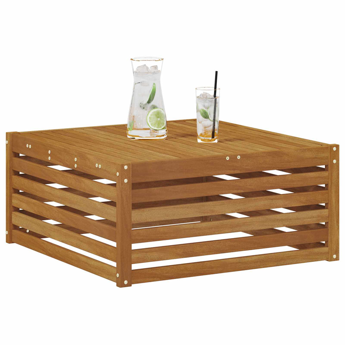Outdoor Solid Acacia Wood 79 X 79 X 37 Cm - Model 900556