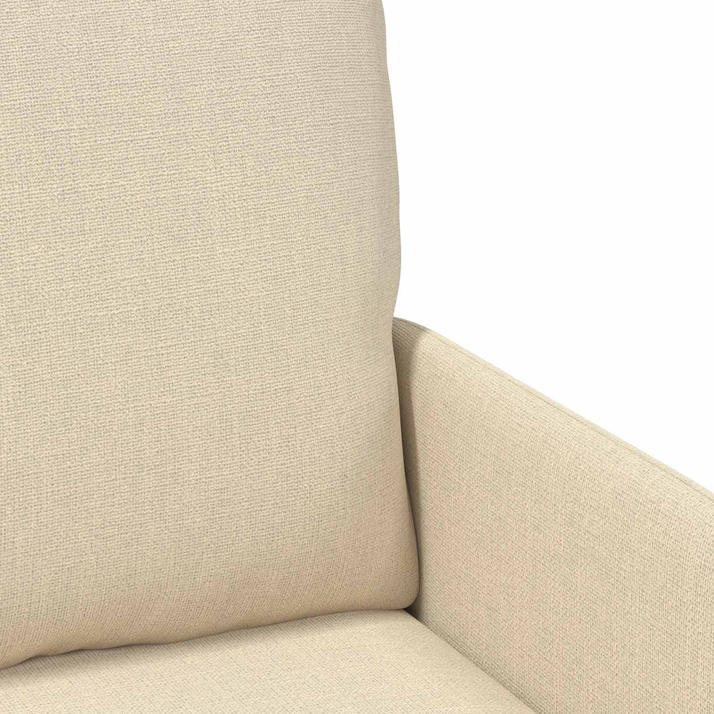 Sofa Sets With Cushion 3 Pcs Cream 115 X 56 X 80 Cm Plywood