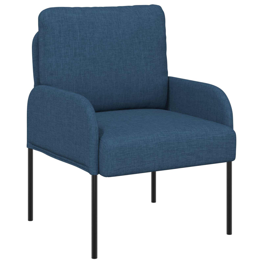 Sofa Sets With Cushion 3 Pcs Blue 115 X 56 X 80 Cm Plywood