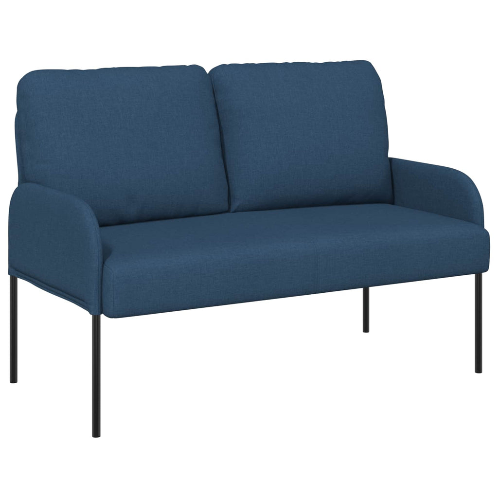 Sofa Sets With Cushion 3 Pcs Blue 115 X 56 X 80 Cm Plywood