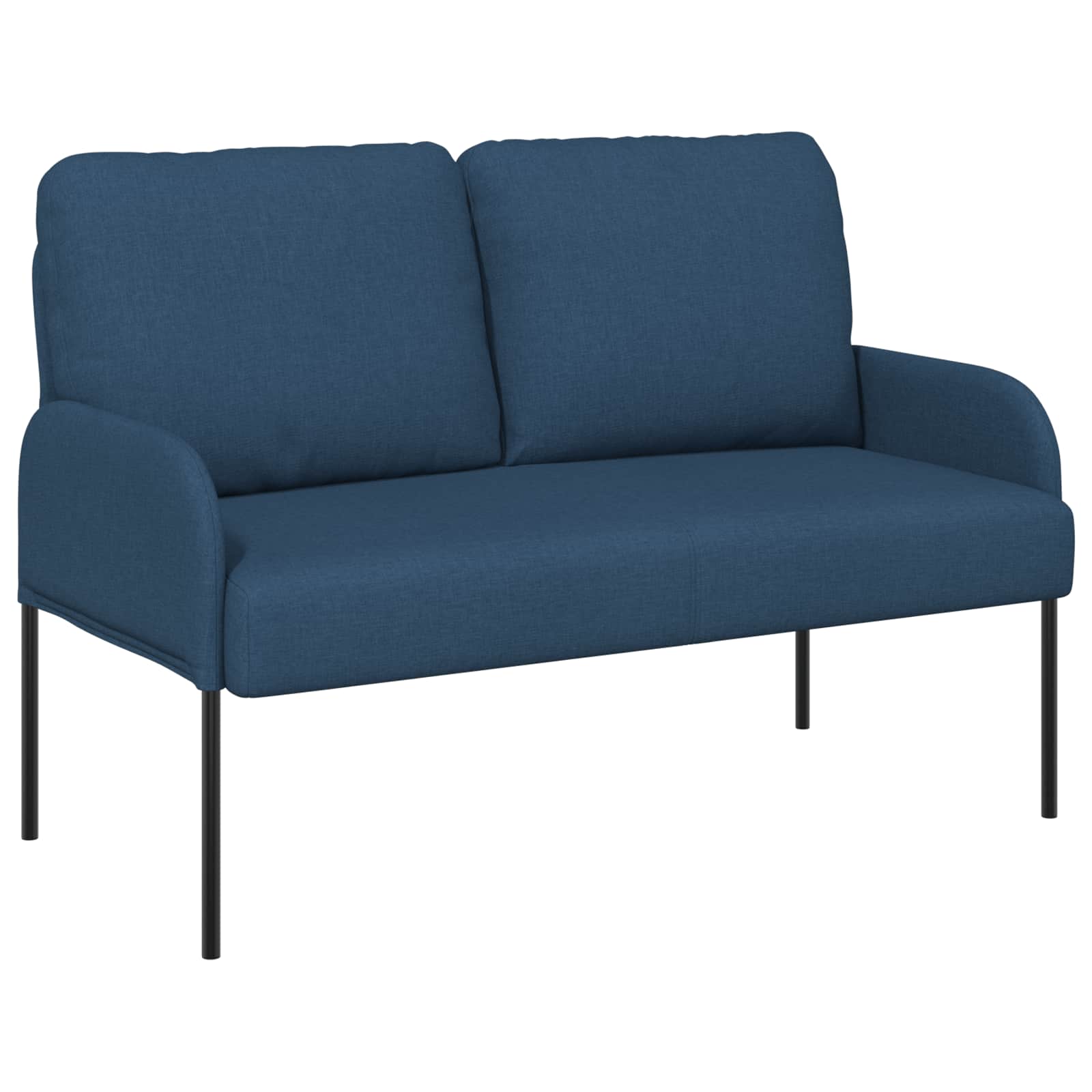 Sofa Sets With Cushion 3 Pcs Blue 115 X 56 X 80 Cm Plywood