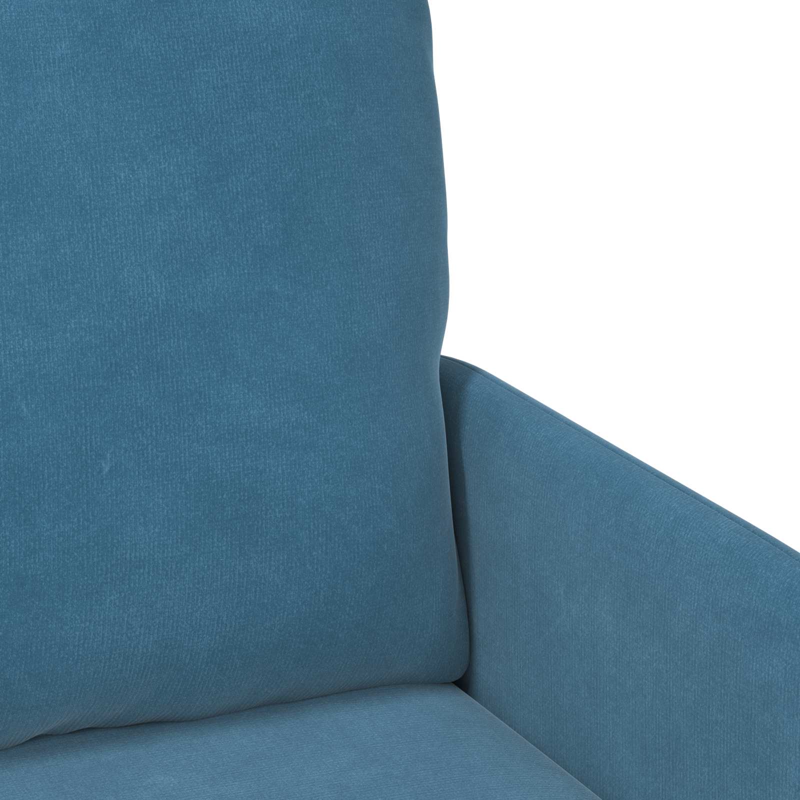 Sofa Sets With Cushion 3 Pcs Blue 115 X 56 X 80 Cm Plywood