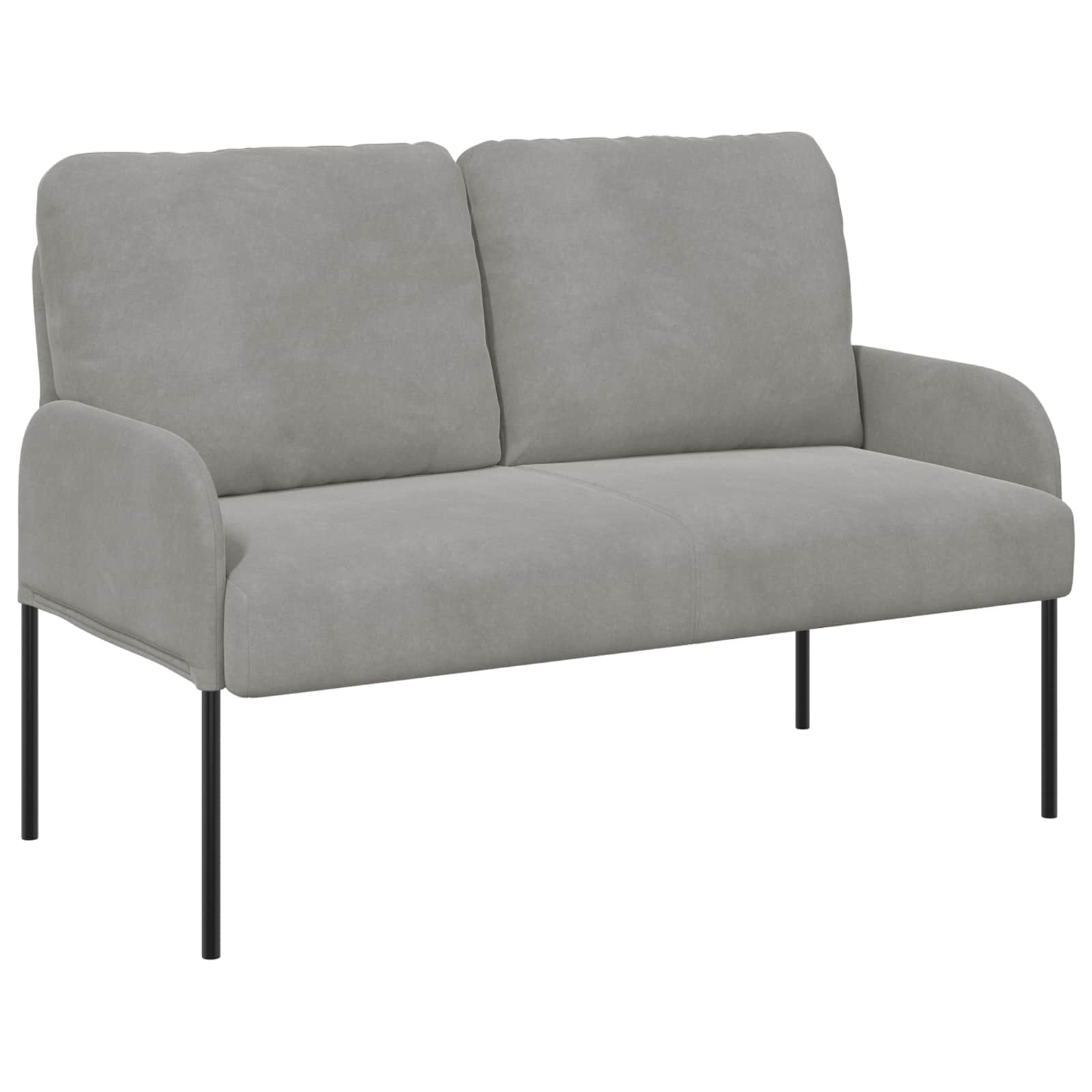 Sofa Sets 3 Pcs Light Grey 115 X 56 X 80 Cm Plywood