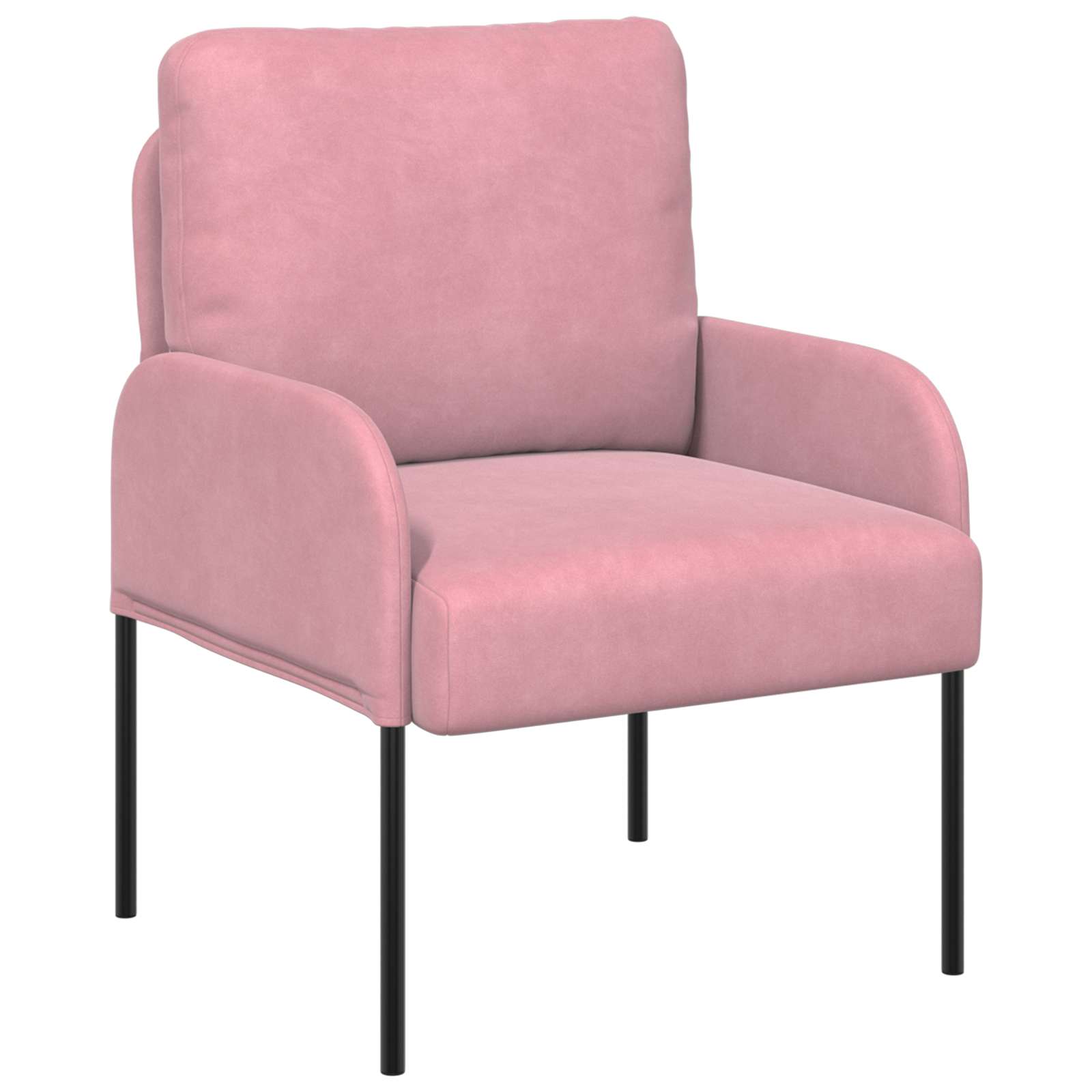 Sofa Sets With Cushion 3 Pcs Pink 115 X 56 X 80 Cm Plywood