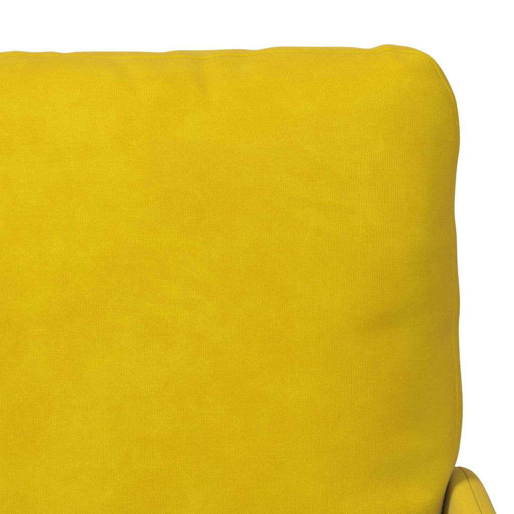 Sofa Sets With Cushion 3 Pcs Yellow 115 X 56 X 80 Cm Plywood