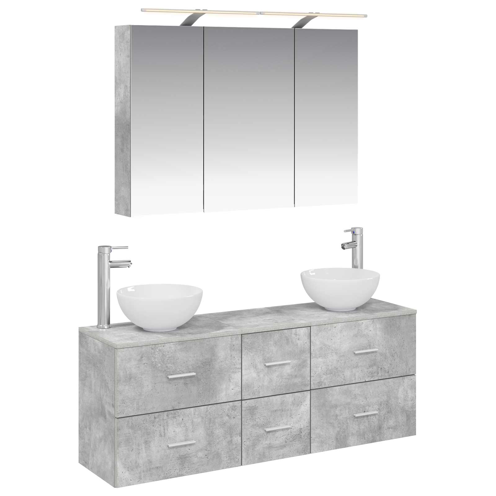 Bathroom Furniture Set 4 Pcs