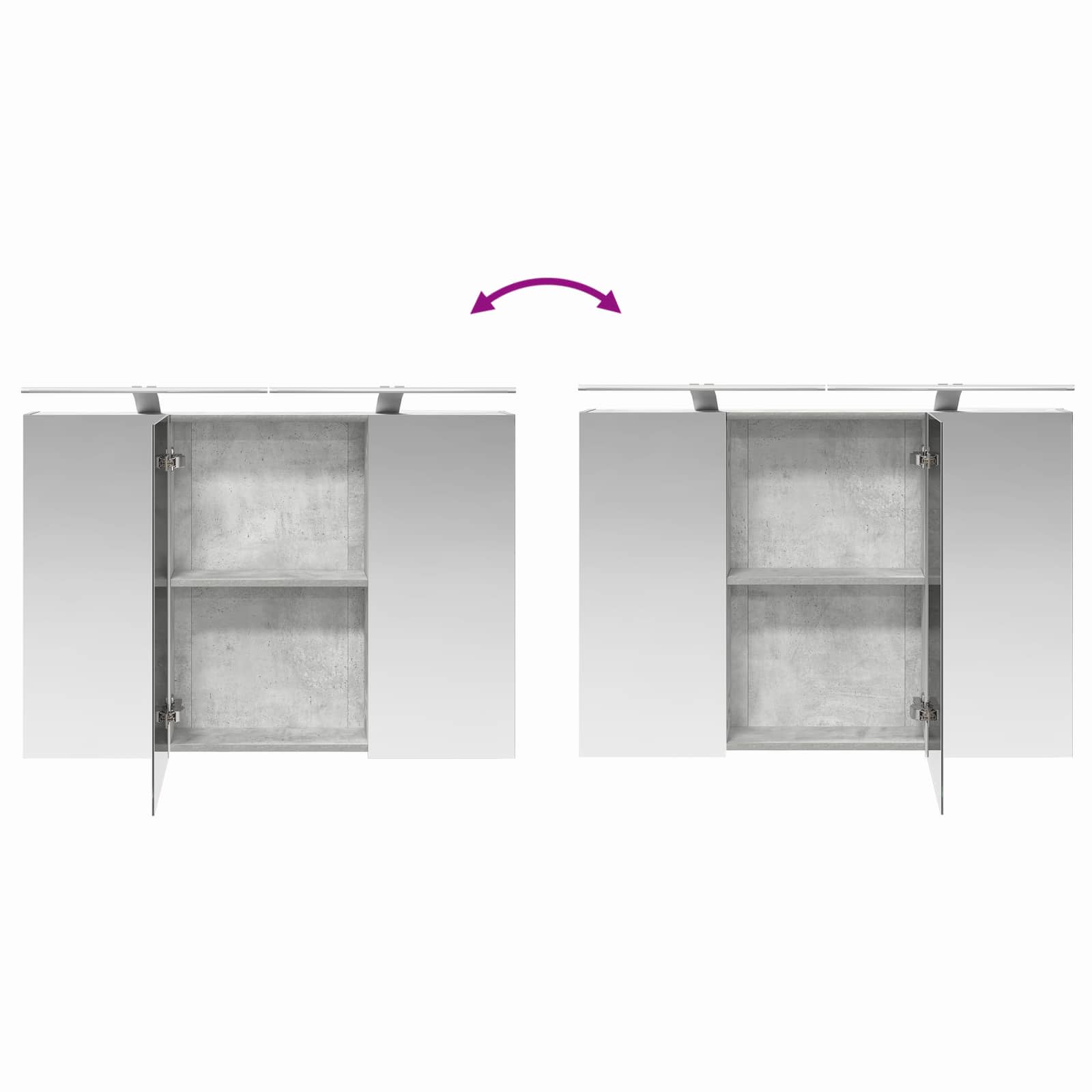 Bathroom Furniture Set 4 Pcs