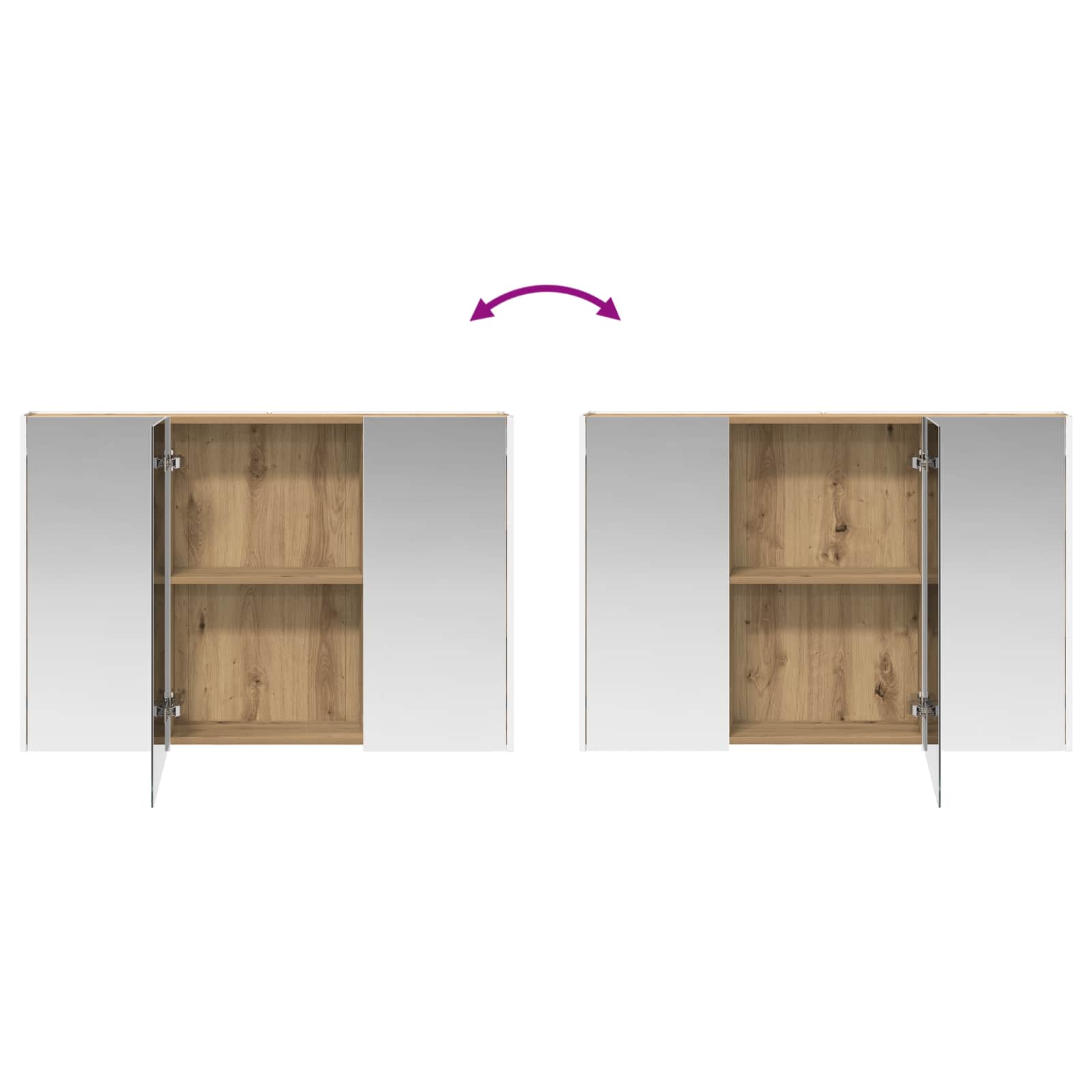 Bathroom Furniture Set 4 Pcs