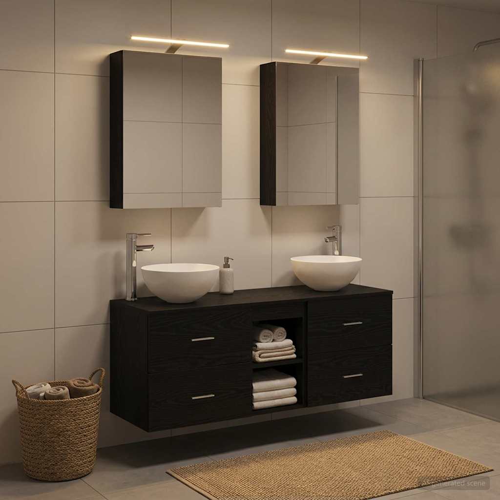 Bathroom Furniture Set 5 Pcs