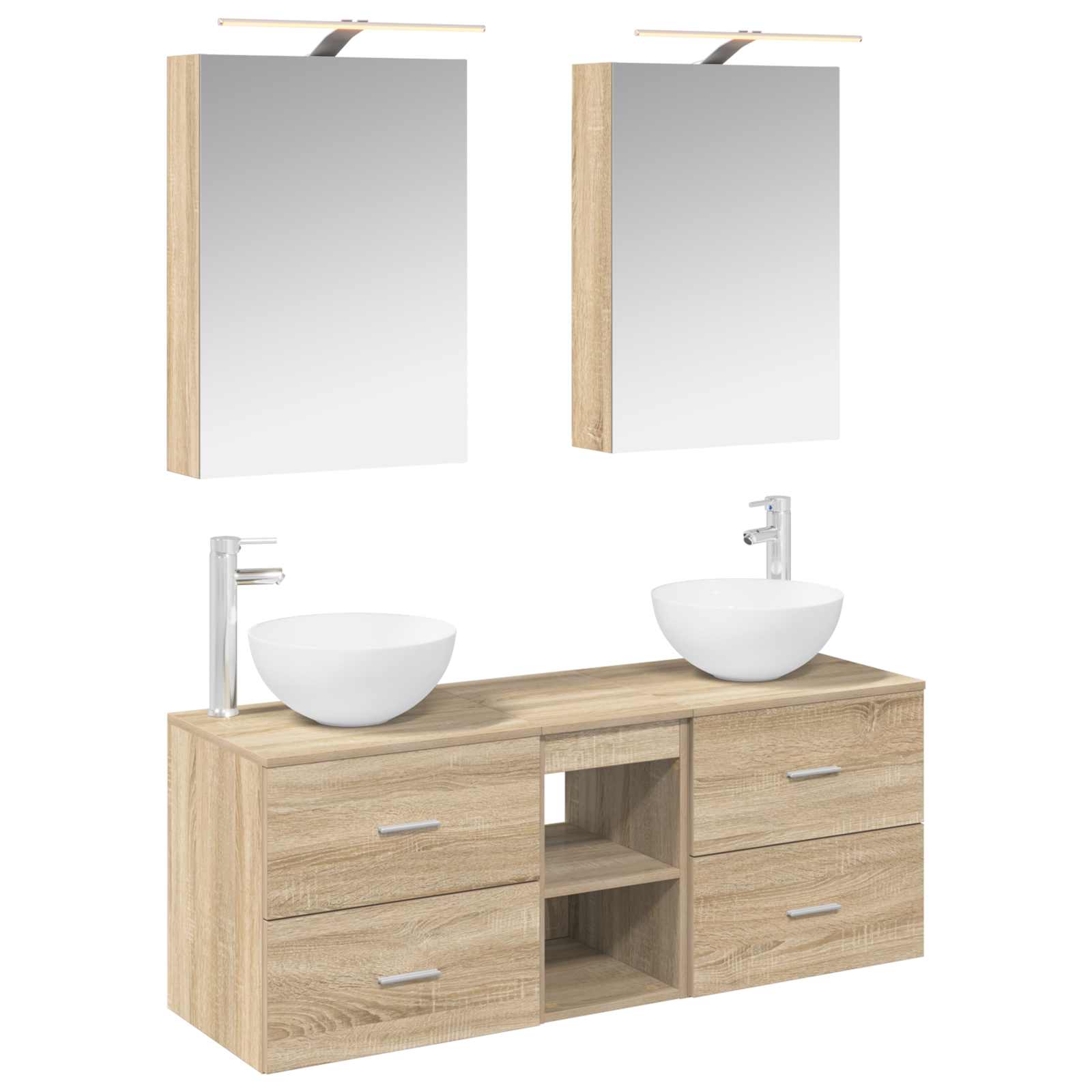 Bathroom Furniture Set 5 Pcs