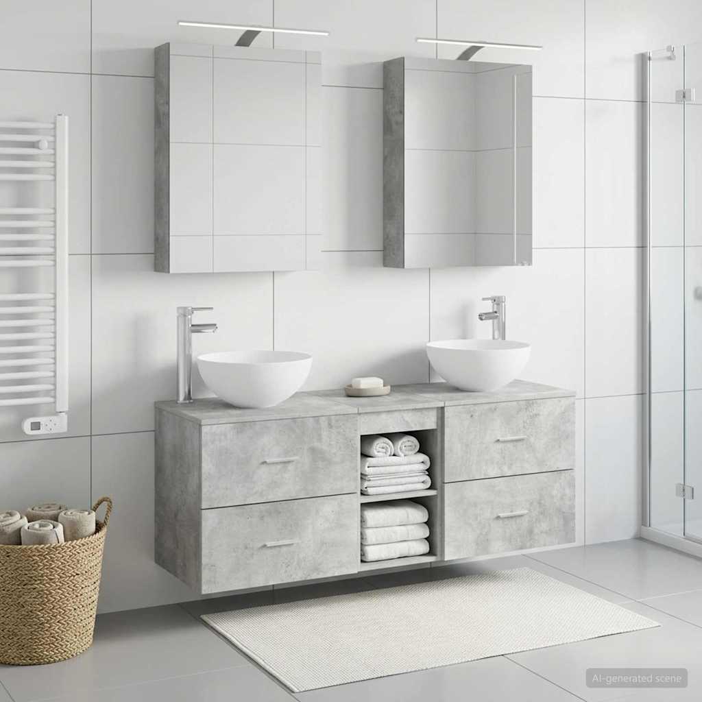 Bathroom Furniture Set 5 Pcs