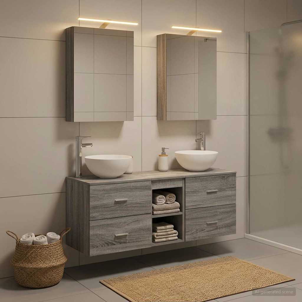 Bathroom Furniture Set 5 Pcs
