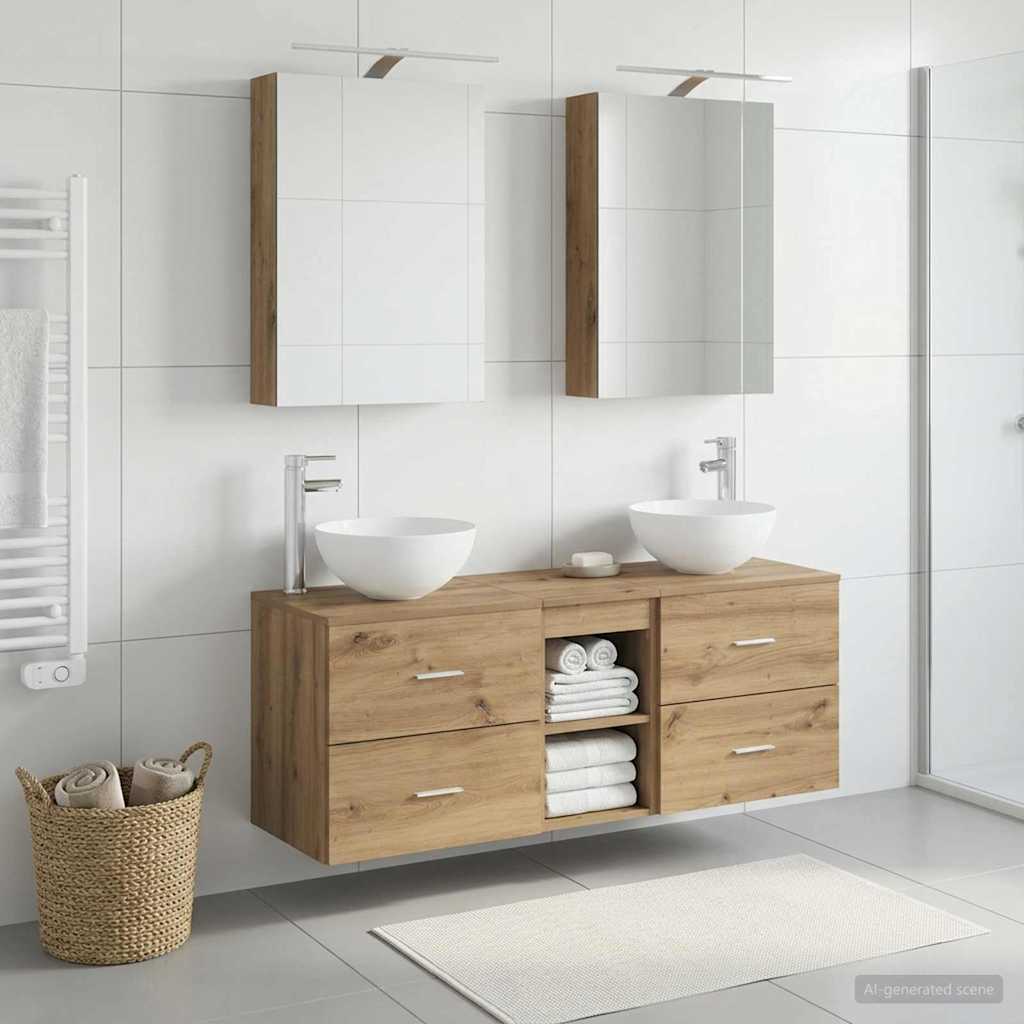 Bathroom Furniture Set 5 Pcs