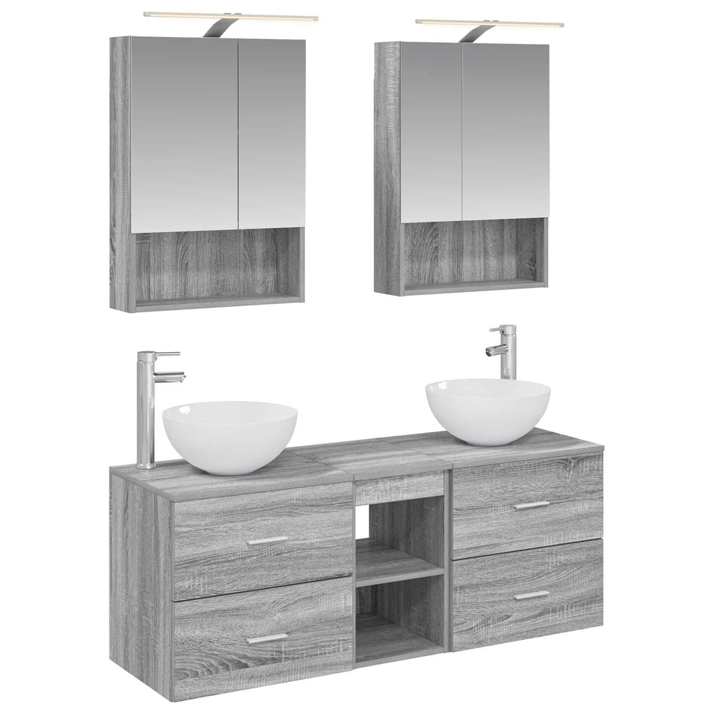 Bathroom Furniture Set 5 Pcs