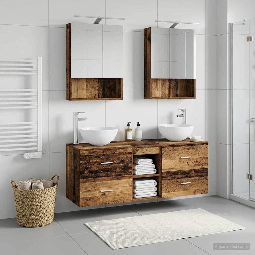 Bathroom Furniture Set 5 Pcs