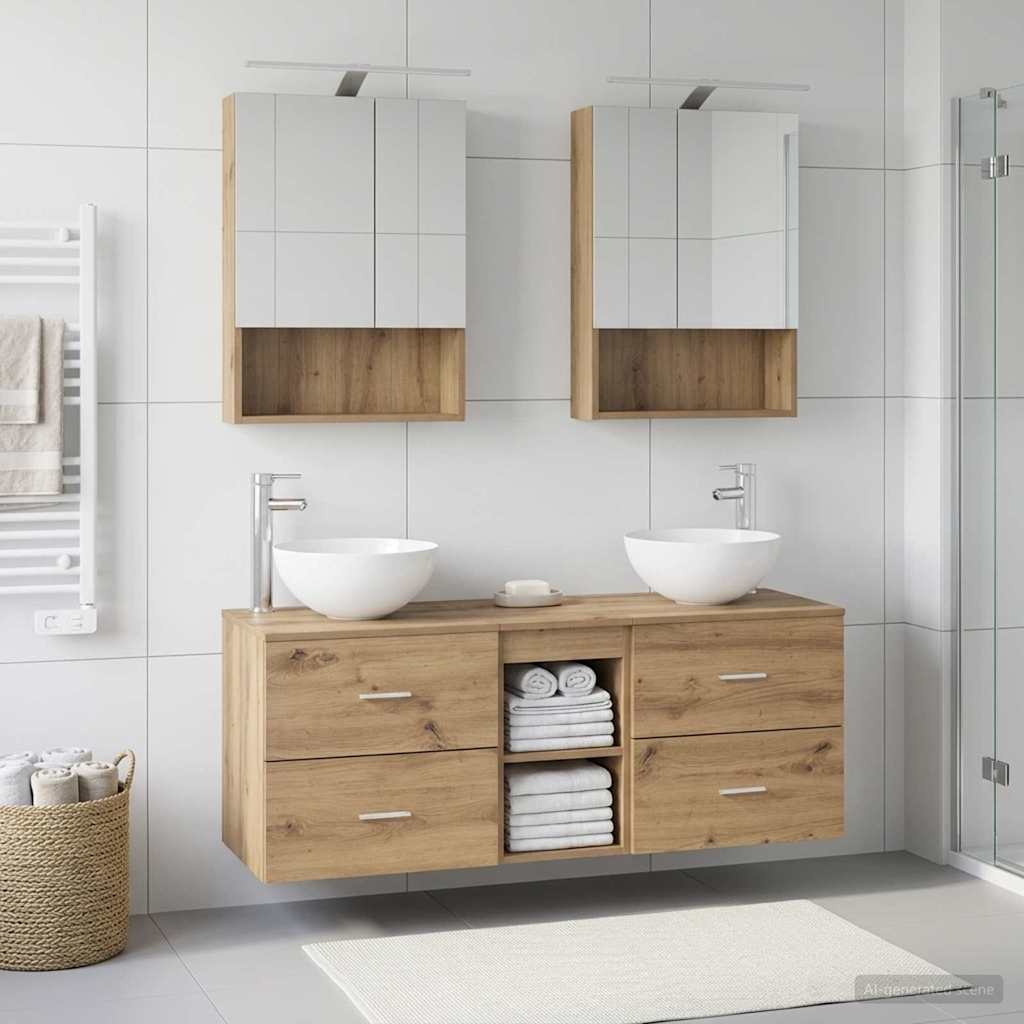 Bathroom Furniture Set 5 Pcs