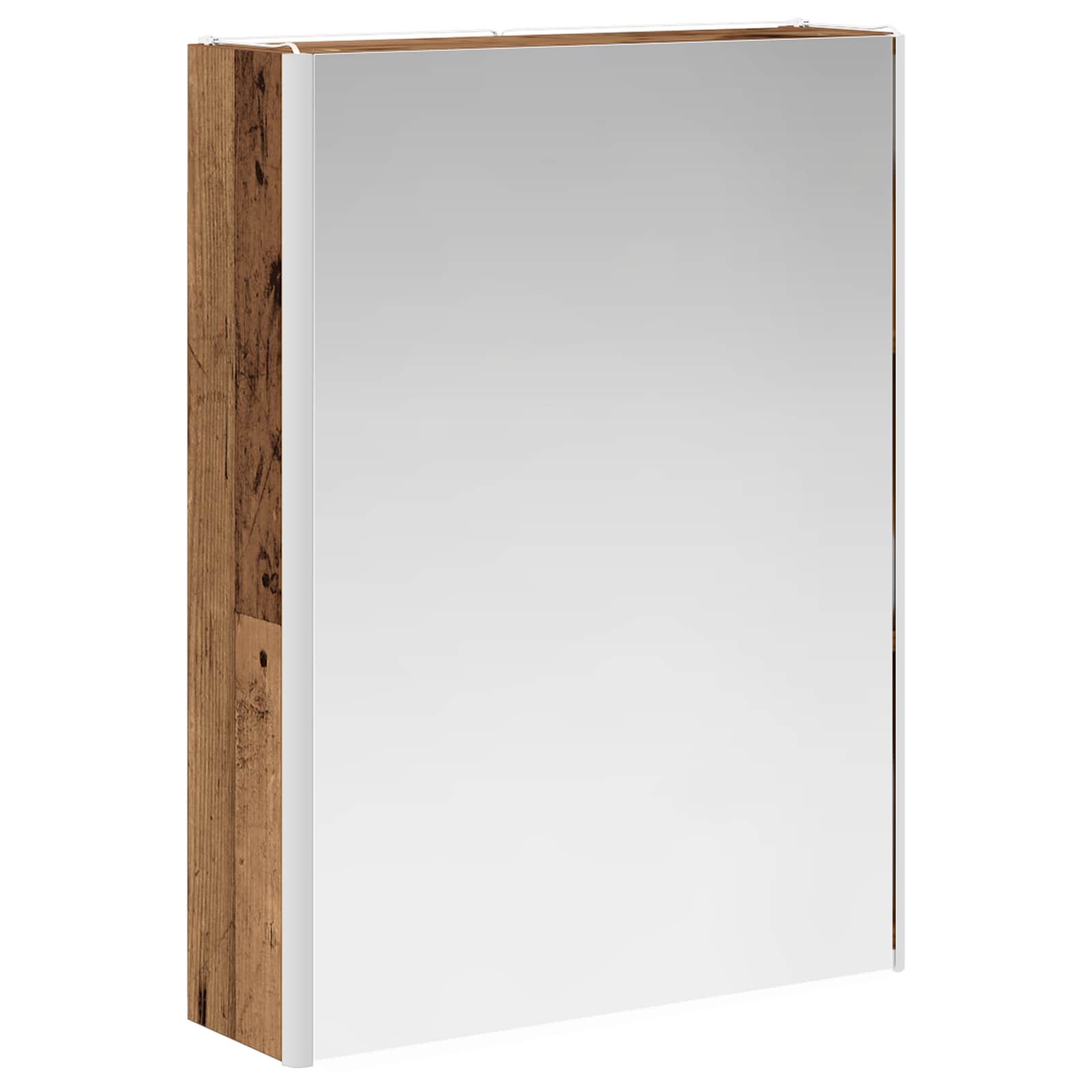 Bathroom Furniture Set 5 Pcs Engineered Wood And Glass