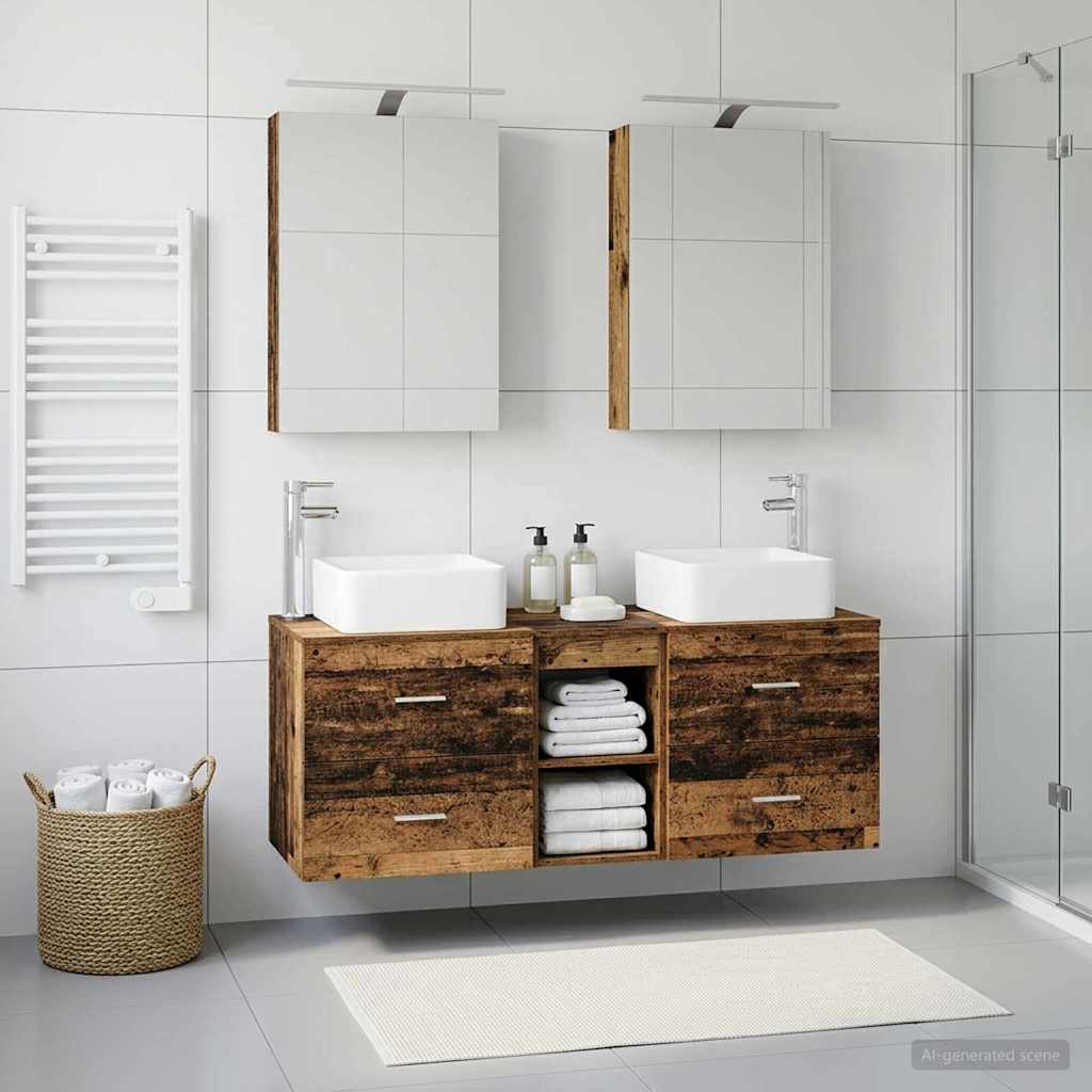 Bathroom Furniture Set 5 Pcs