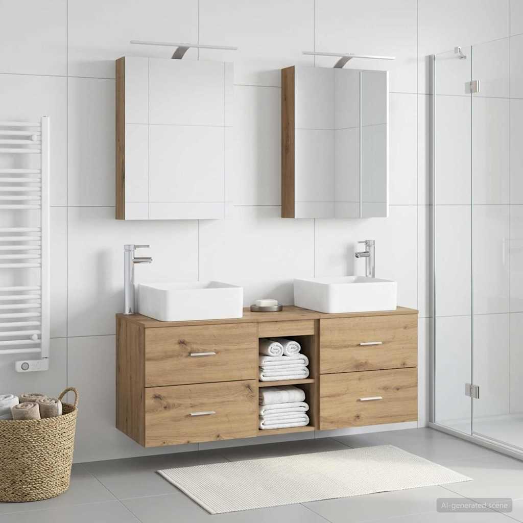 Bathroom Furniture Set 5 Pcs