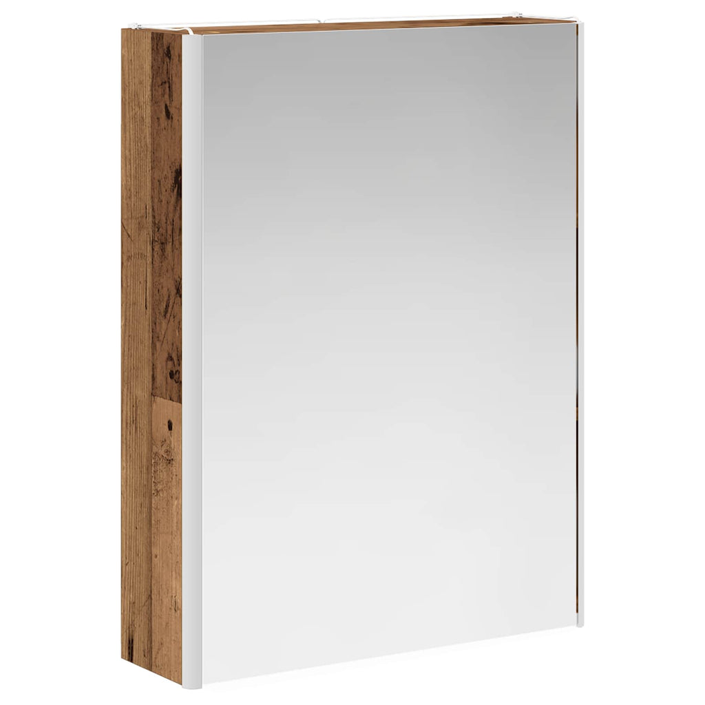 Bathroom Furniture Set 5 Pcs Engineered Wood And Glass