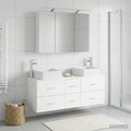 Bathroom Furniture Set 4 Pcs