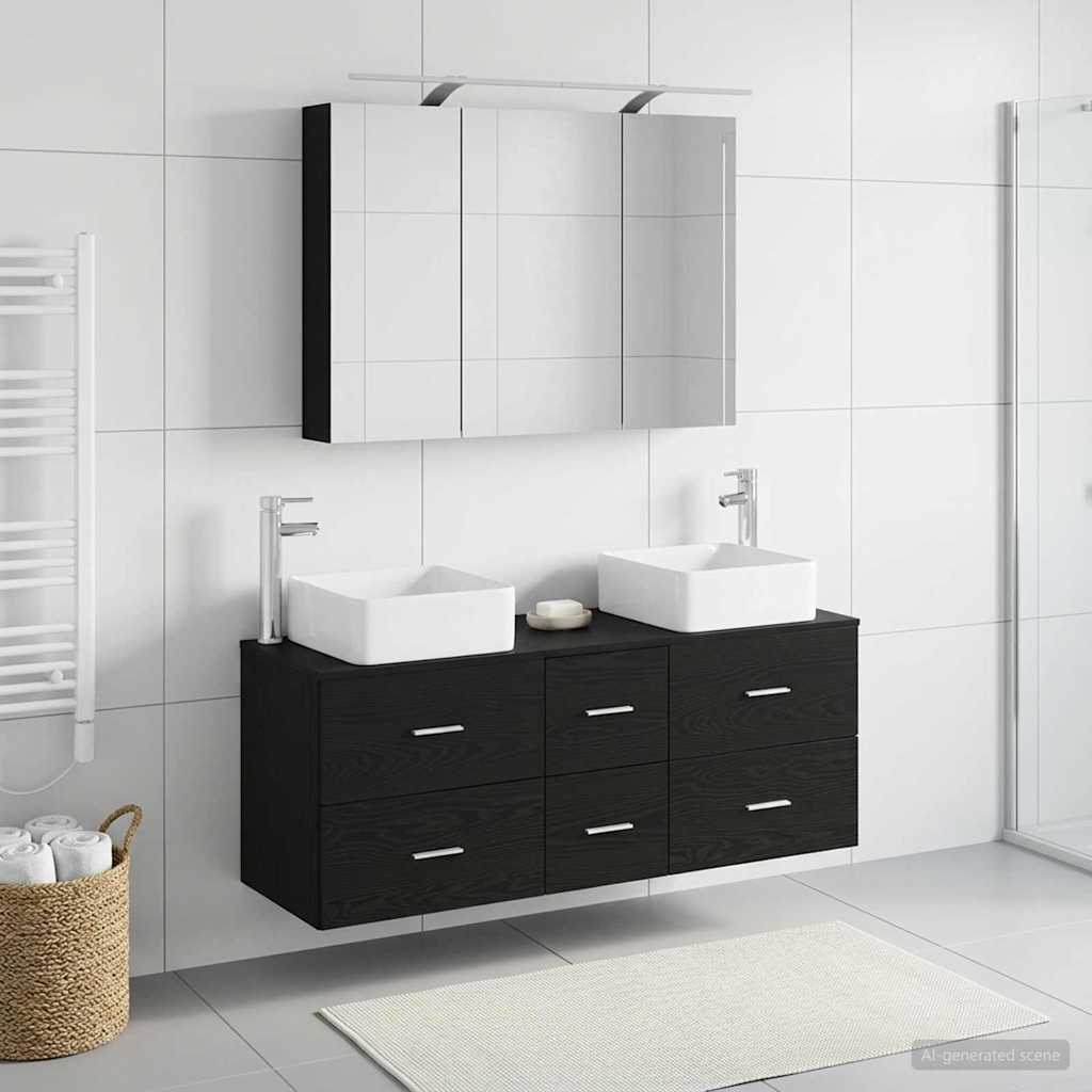 Bathroom Furniture Set 4 Pcs